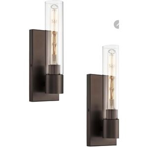 Sconce Wall Lighting Set‎ of 2, HWH 1-Light Bathroom Vanity Light Fixtures,